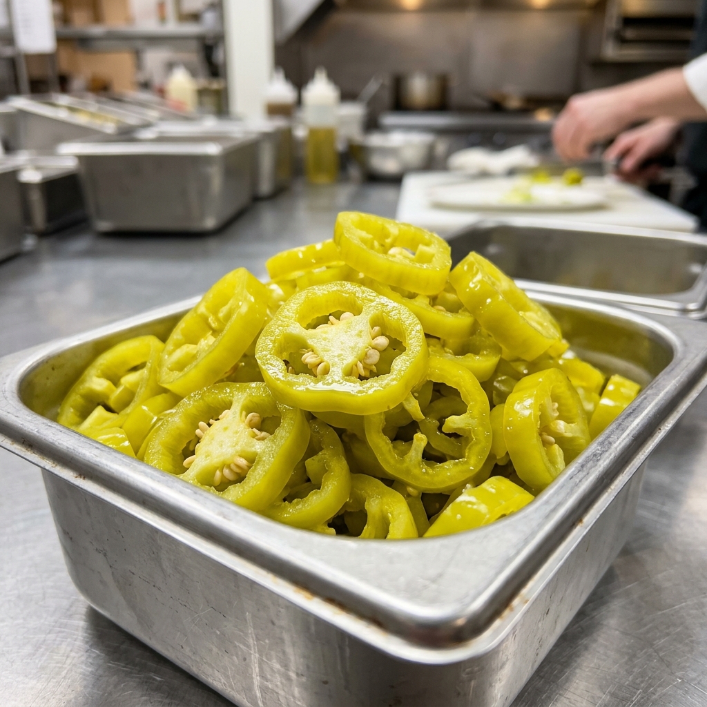Mild Banana Peppers at MOD Pizza